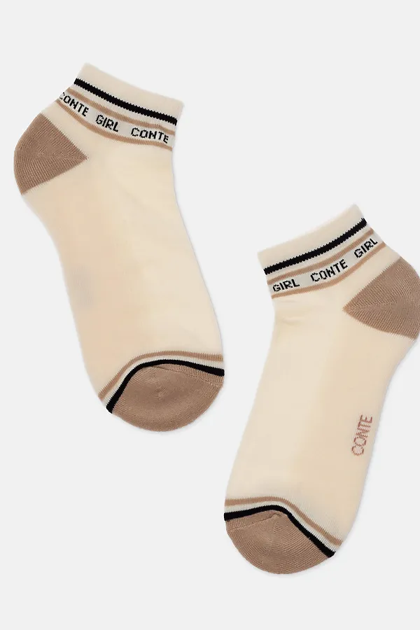 Носки CONTE ELEGANT, капучино - фото 2