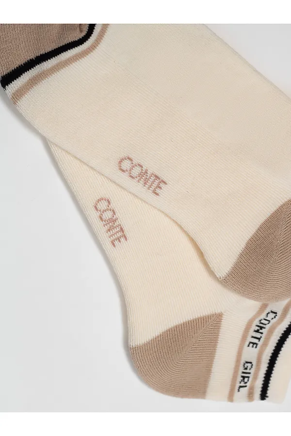 Носки CONTE ELEGANT, капучино - фото 2