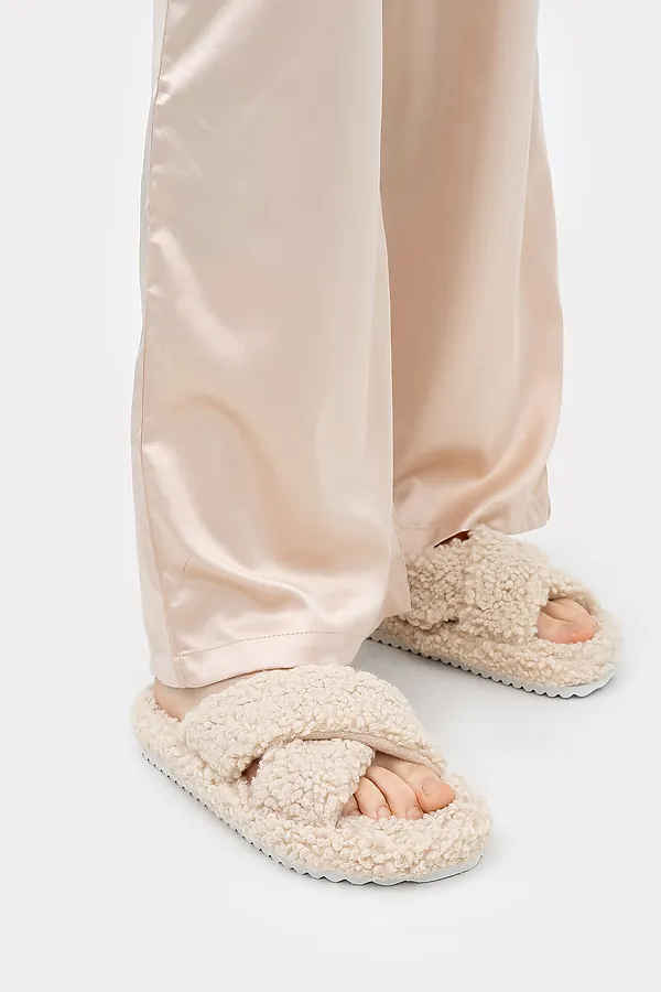 Домашние тапочки MARK FORMELLE, молочный - фото 2