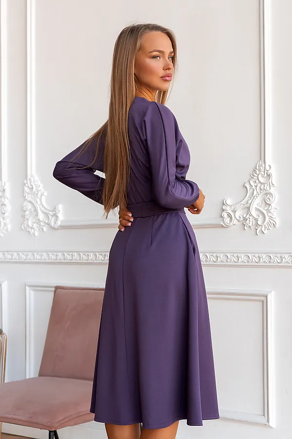 Платье OPEN-STYLE, фиолетовый - фото 2