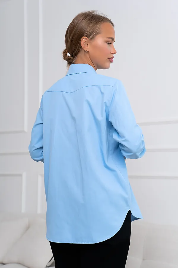 Рубашка OPEN-STYLE, голубой - фото 2