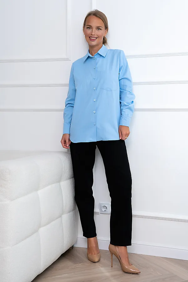 Рубашка OPEN-STYLE, голубой - фото 2