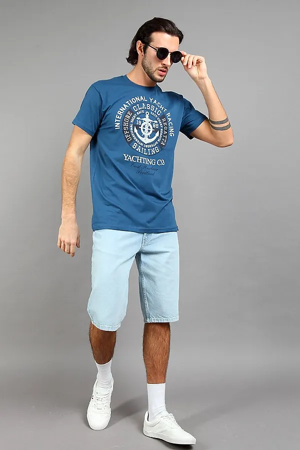 Футболка F5, морской - фото 2