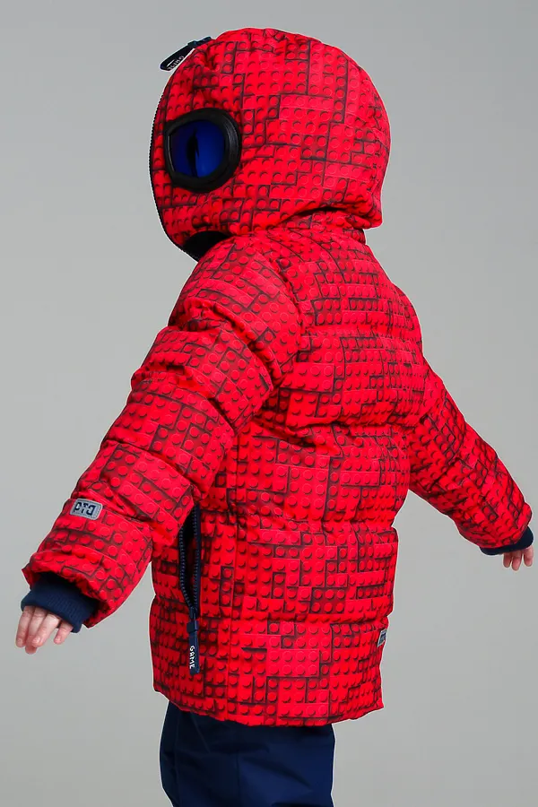 Куртка PLAYTODAY, красный,черный - фото 2