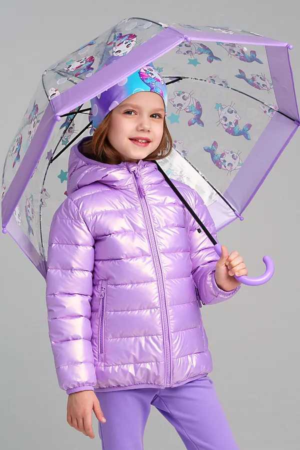Куртка PLAYTODAY, светло-сиреневый - фото 2
