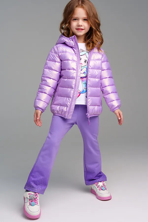 Куртка PLAYTODAY, светло-сиреневый - фото 2