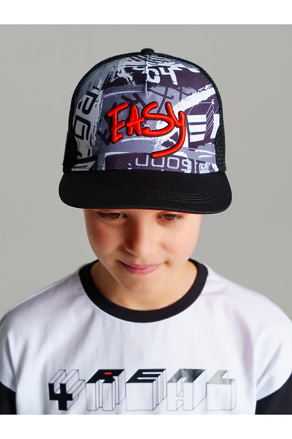 Кепка PLAYTODAY, черный,красный,разноцветный - фото 2