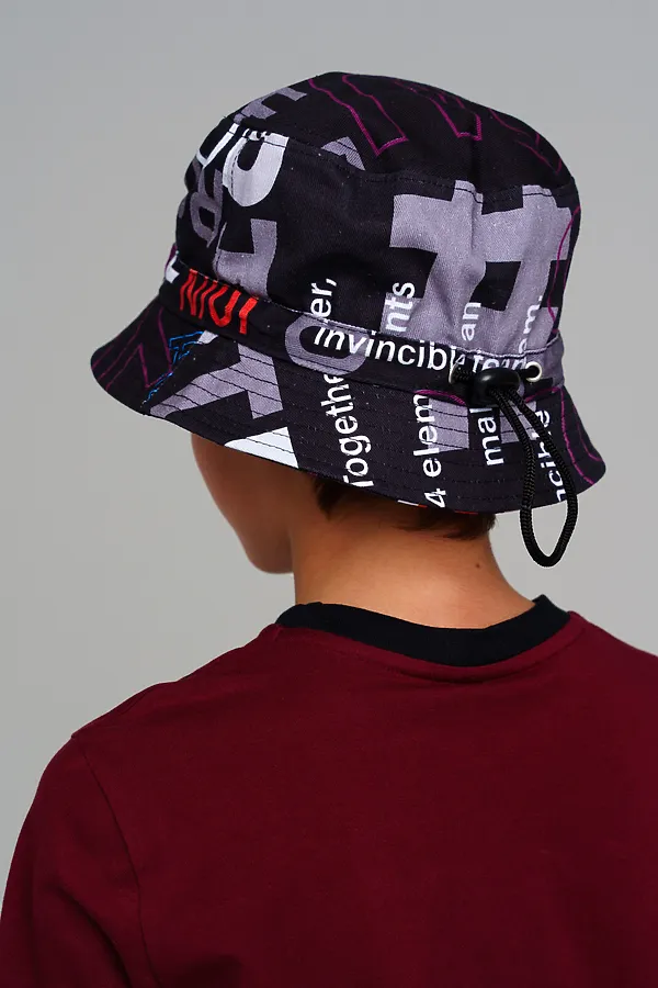 Панама PLAYTODAY, черный,разноцветный - фото 2