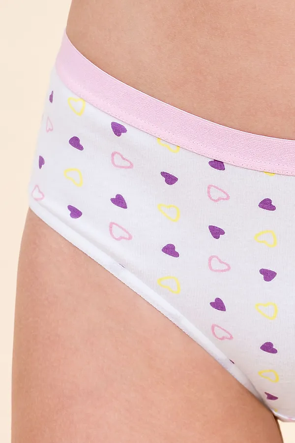 Трусы, 3 шт. PELICAN, белый/розовый/лаймовый - фото 2