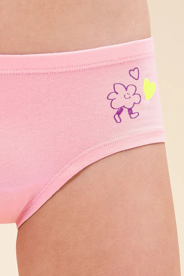 Трусы, 2 шт. PELICAN, розовый/лаймовый - фото 2