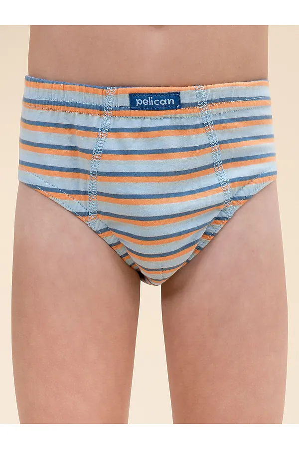 Трусы, 3 шт. PELICAN, джинс/джинс/голубой - фото 2