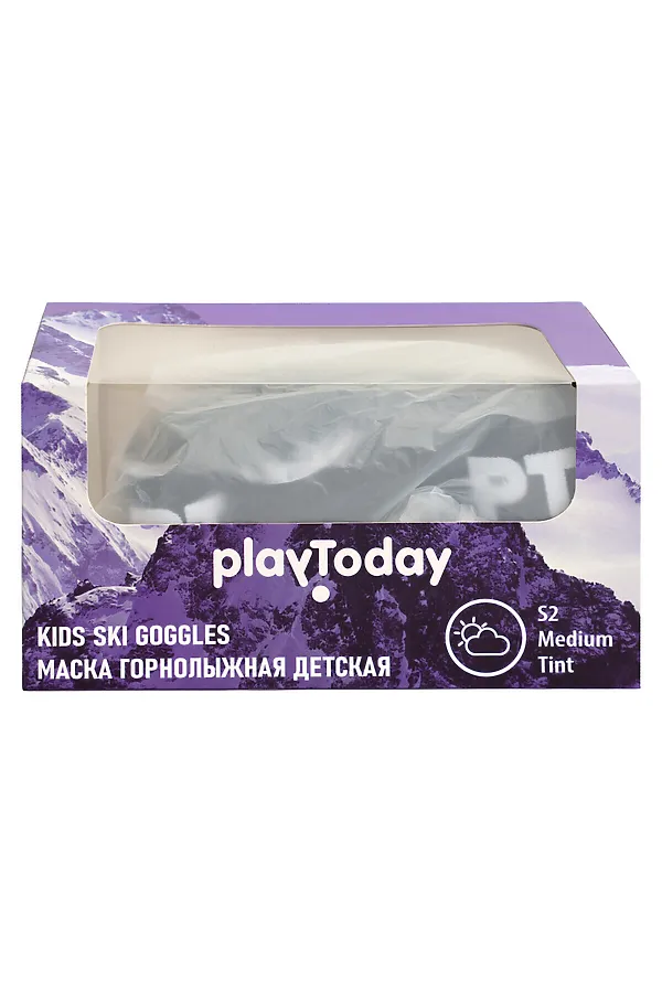 Маска горнолыжная PLAYTODAY, фуксия - фото 2