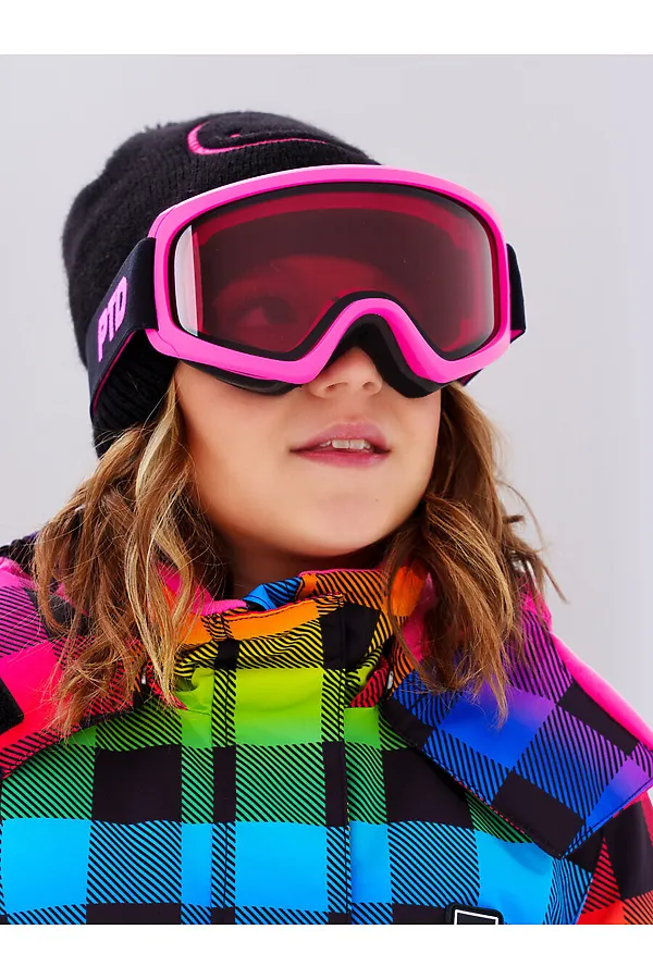Маска горнолыжная PLAYTODAY, фуксия - фото 2