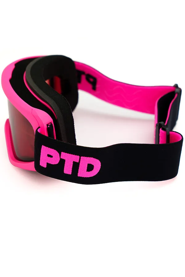 Маска горнолыжная PLAYTODAY, фуксия - фото 2