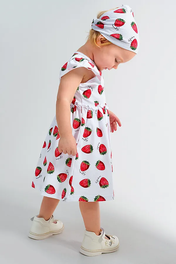 Косынка  PLAYTODAY, белый,розовый - фото 2