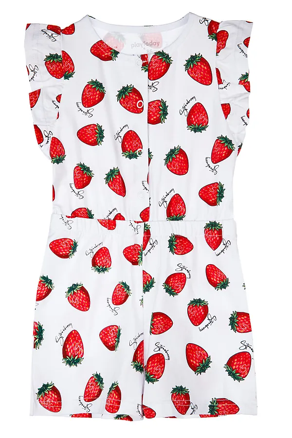 Комбинезон  PLAYTODAY, белый,разноцветный - фото 2