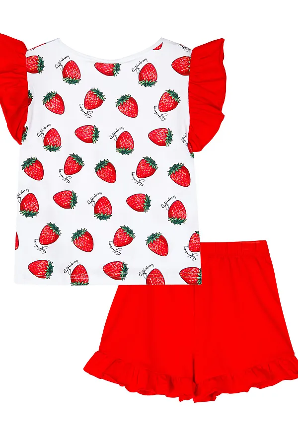 Костюм PLAYTODAY, белый,красный - фото 2