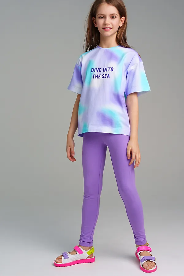 Леггинсы, 2 шт. PLAYTODAY, разноцветный - фото 2