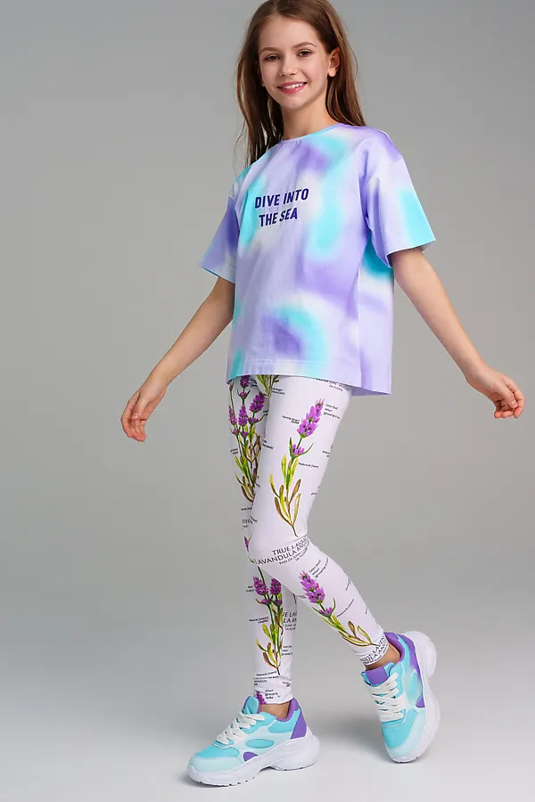 Леггинсы, 2 шт. PLAYTODAY, разноцветный - фото 2