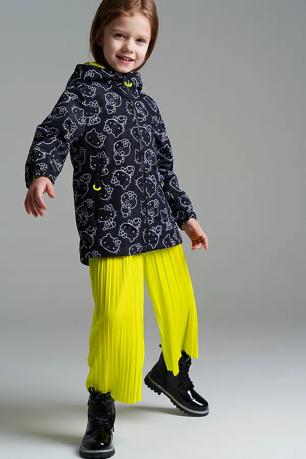 Куртка PLAYTODAY, черный,белый - фото 2