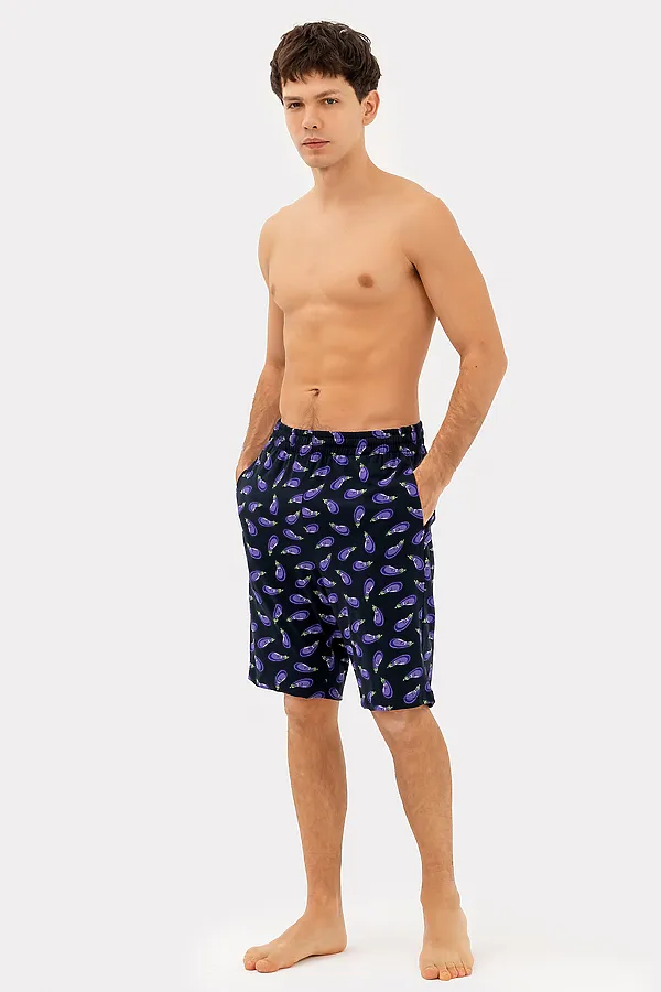 Шорты  MARK FORMELLE, баклажаны на неви - фото 2