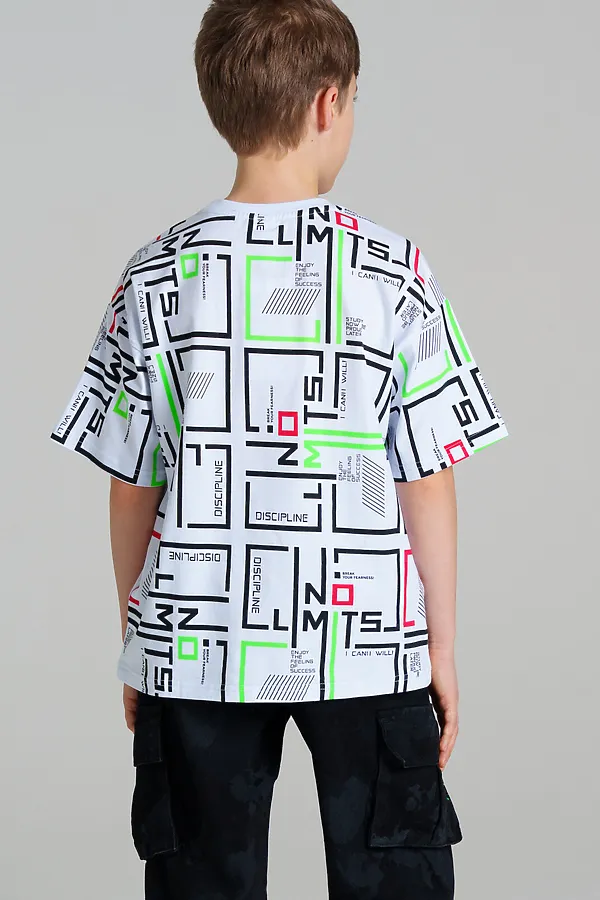 Футболка PLAYTODAY, белый,разноцветный - фото 2