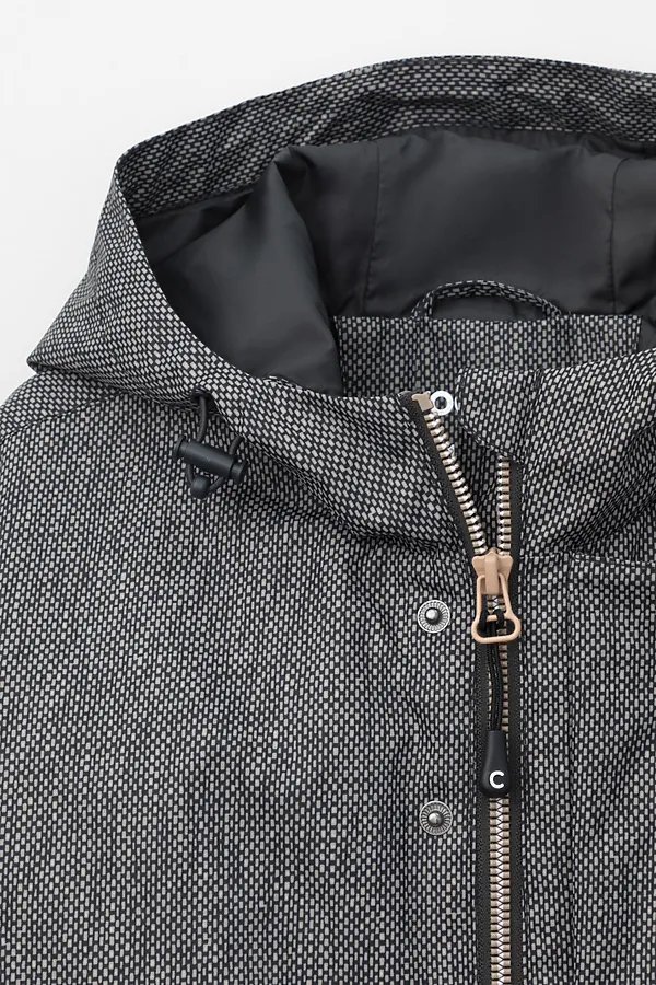 Куртка CROCKID, серо-коричневый,текстура ткани - фото 2