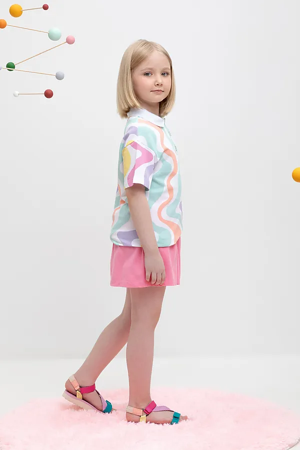 Шорты  CROCKID, розовая орхидея к457 - фото 2