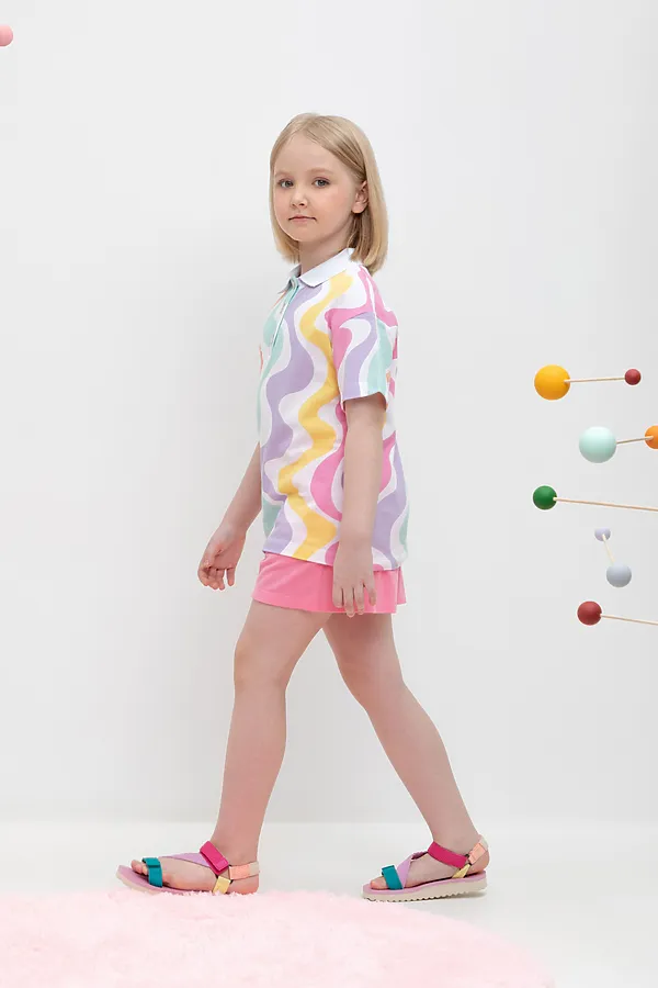 Шорты  CROCKID, розовая орхидея к457 - фото 2