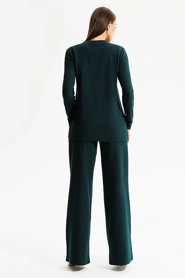 Костюм (Джемпер+Брюки) LIKA DRESS, зеленый - фото 2