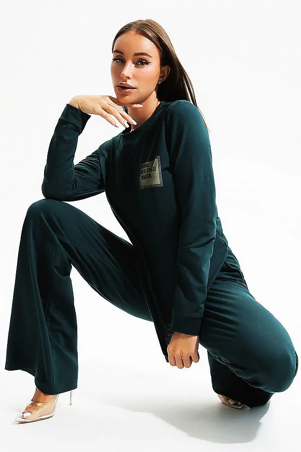 Костюм (Джемпер+Брюки) LIKA DRESS, зеленый - фото 2