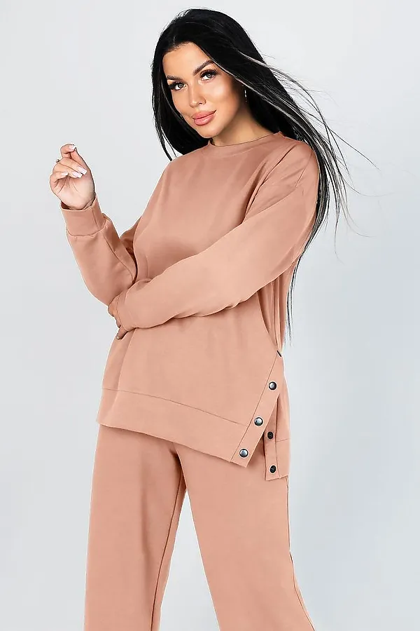 Костюм (Джемпер+Брюки) LIKA DRESS, бежевый - фото 2