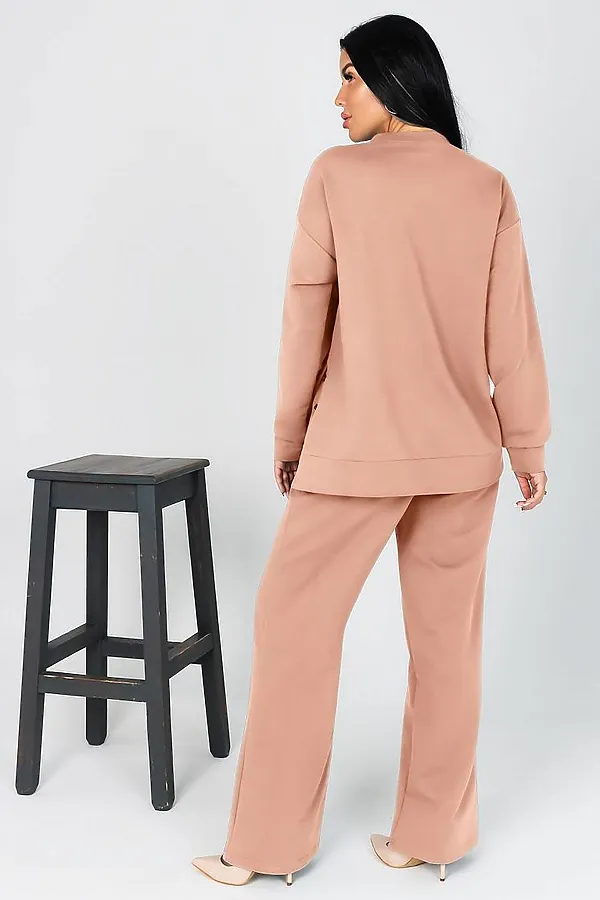 Костюм (Джемпер+Брюки) LIKA DRESS, бежевый - фото 2