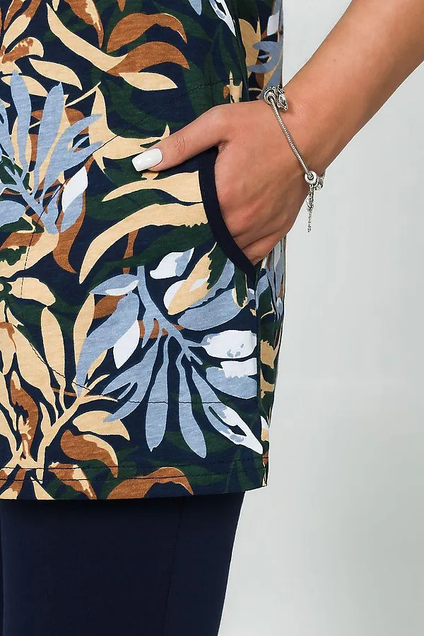 Костюм (Туника+Бриджи) LIKA DRESS, зеленый - фото 2