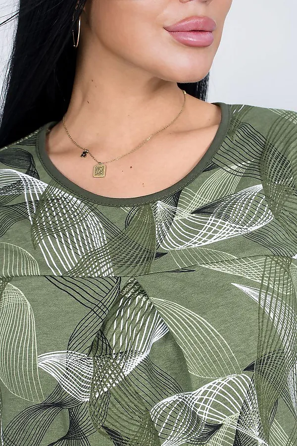 Костюм (Туника+Бриджи) LIKA DRESS, зеленый - фото 2