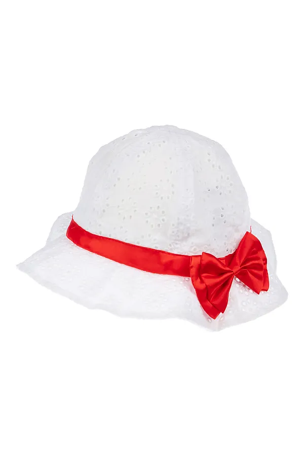 Панама  PLAYTODAY, белый,красный - фото 2