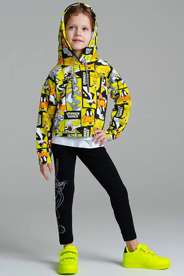 Худи  PLAYTODAY, разноцветный - фото 2