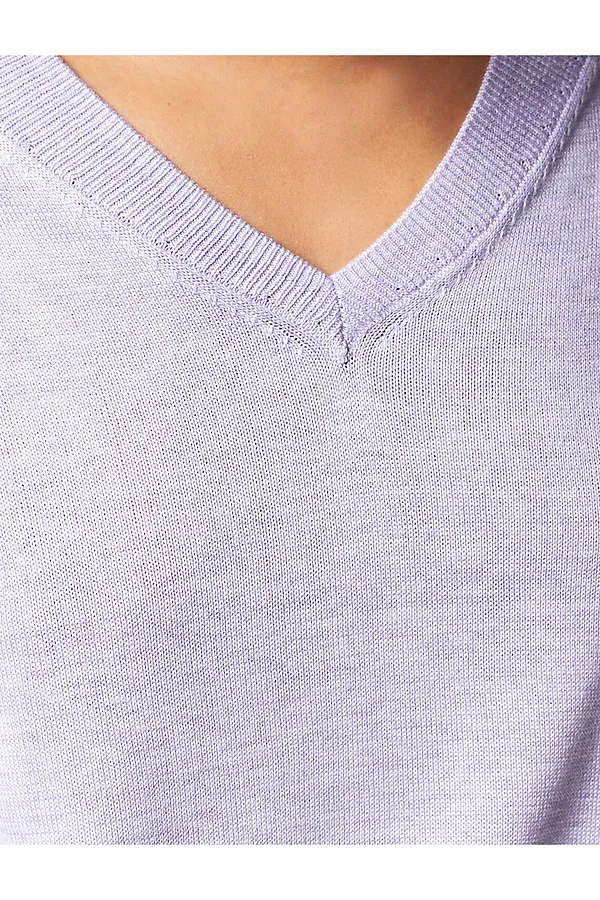 Джемпер  VILATTE, лиловый - фото 2
