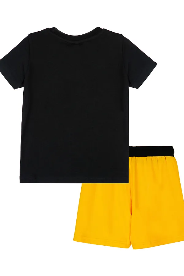 Комплект (Футболка+Шорты) PLAYTODAY, жёлтый,чёрный - фото 2