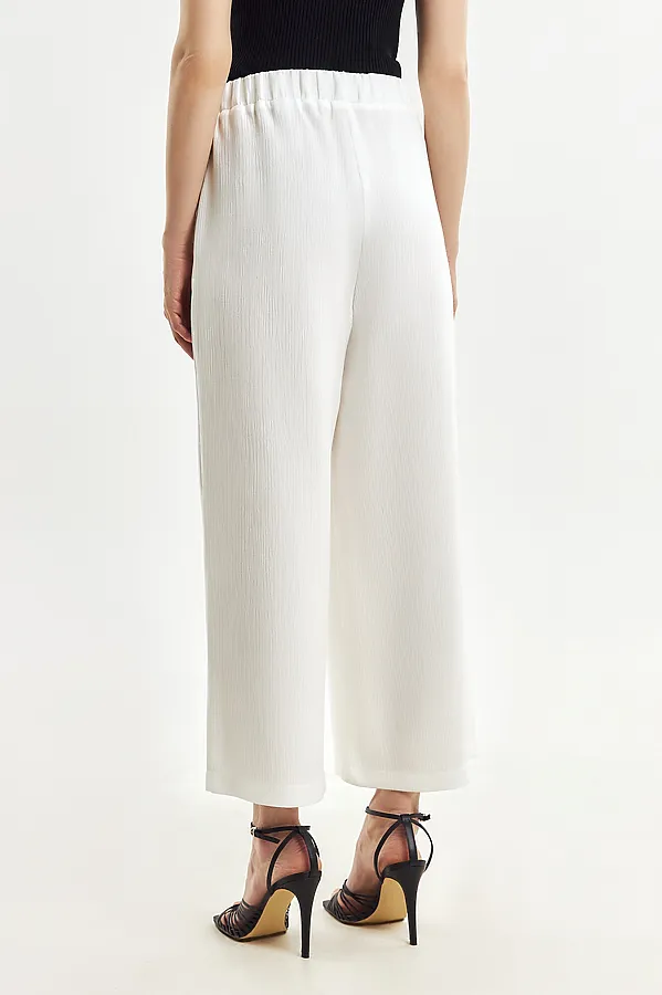 Брюки POMPA, белый - фото 2