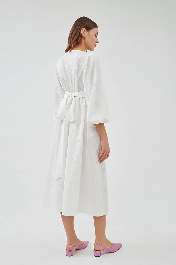 Платье POMPA, молочный - фото 2