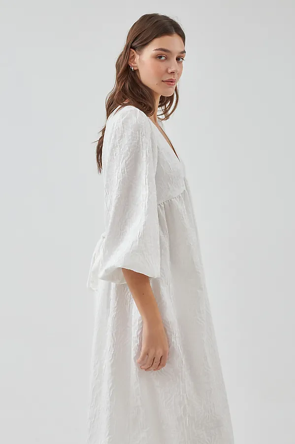 Платье POMPA, молочный - фото 2