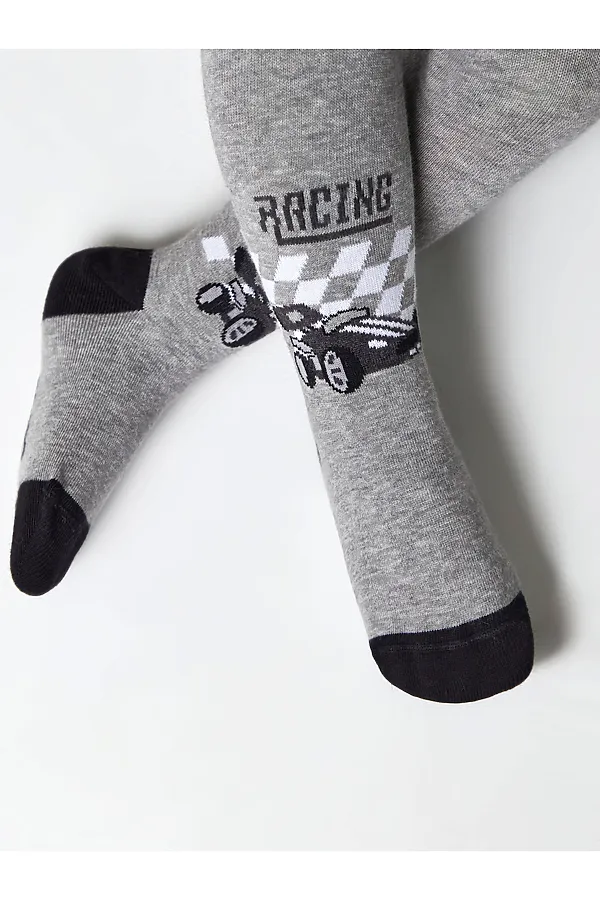 Колготки CONTE KIDS, серый - фото 2