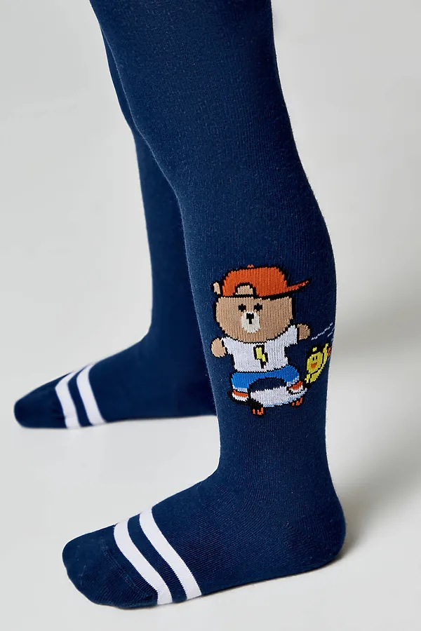 Колготки CONTE KIDS, темно-синий - фото 2