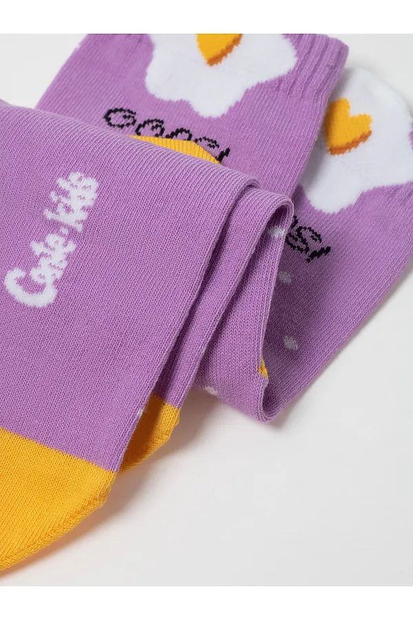 Носки CONTE KIDS, сиреневый - фото 2