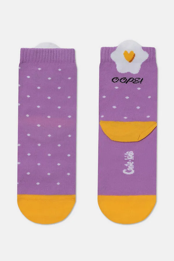 Носки CONTE KIDS, сиреневый - фото 2