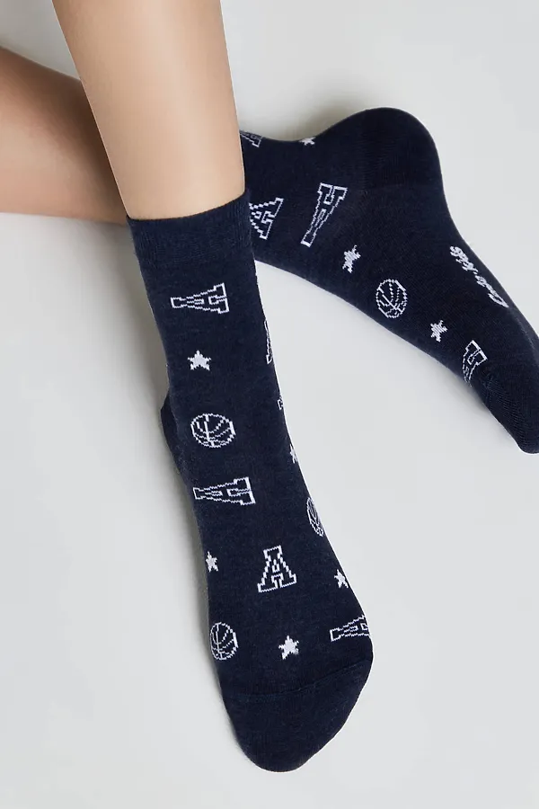 Носки CONTE KIDS, темно-синий - фото 2