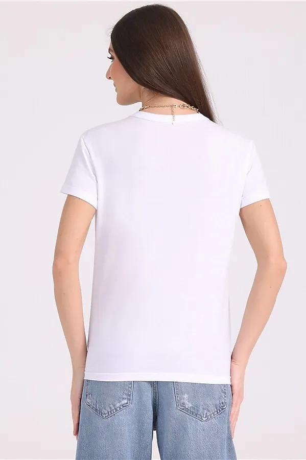 Футболка  АПРЕЛЬ, белый - фото 2