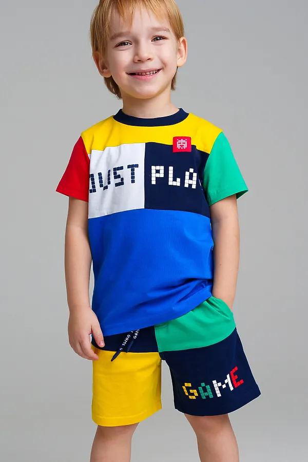 Футболка  PLAYTODAY, разноцветный - фото 2