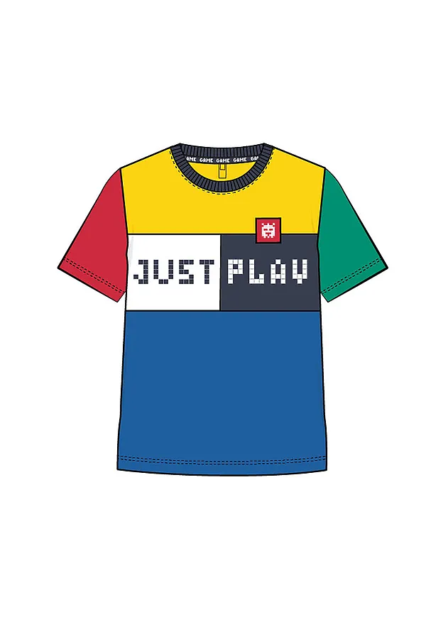 Футболка  PLAYTODAY, разноцветный - фото 2